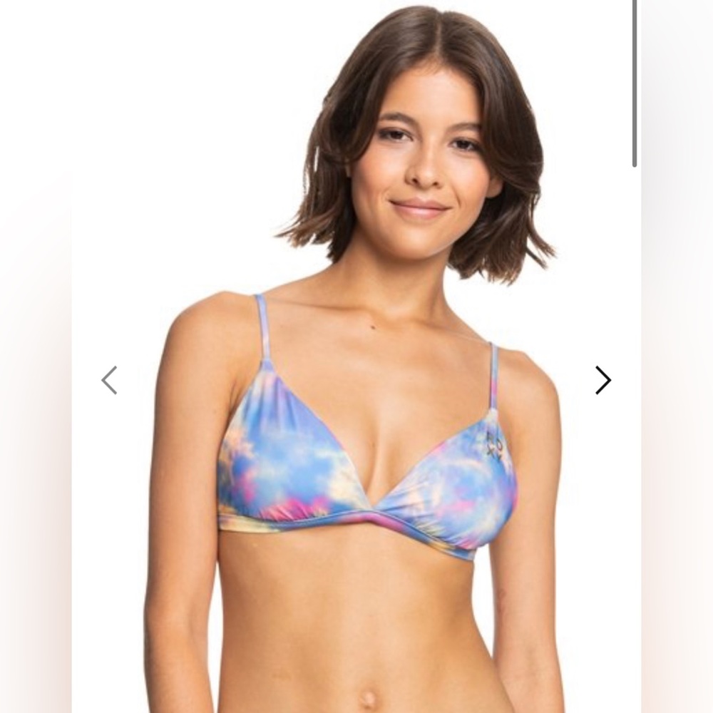Nwt Roxy Surf Fixed Triangle Reversible Bikini To… - image 6